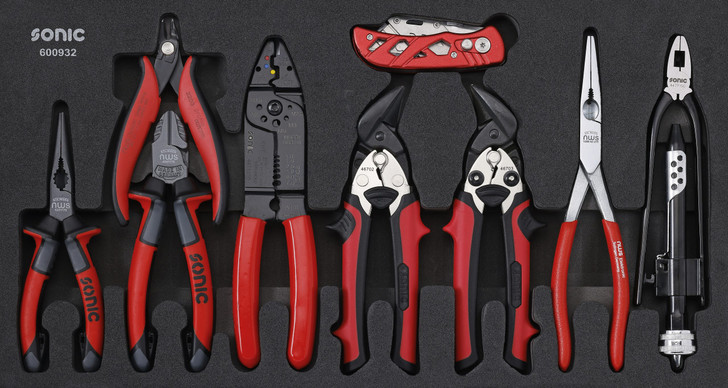 Pliers and Cutting Set, 9-PCS, GT SFS