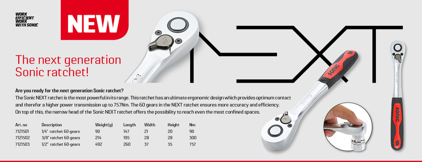 The Next Generation Sonic Ratchet The Next Generation Sonic Ratchet