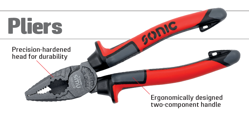 Pliers & Cutting Set, 22-PCS - LARGE SFS - Sonic Tools