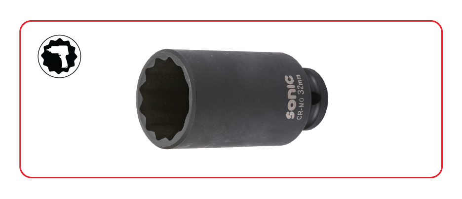 12pt impact socket