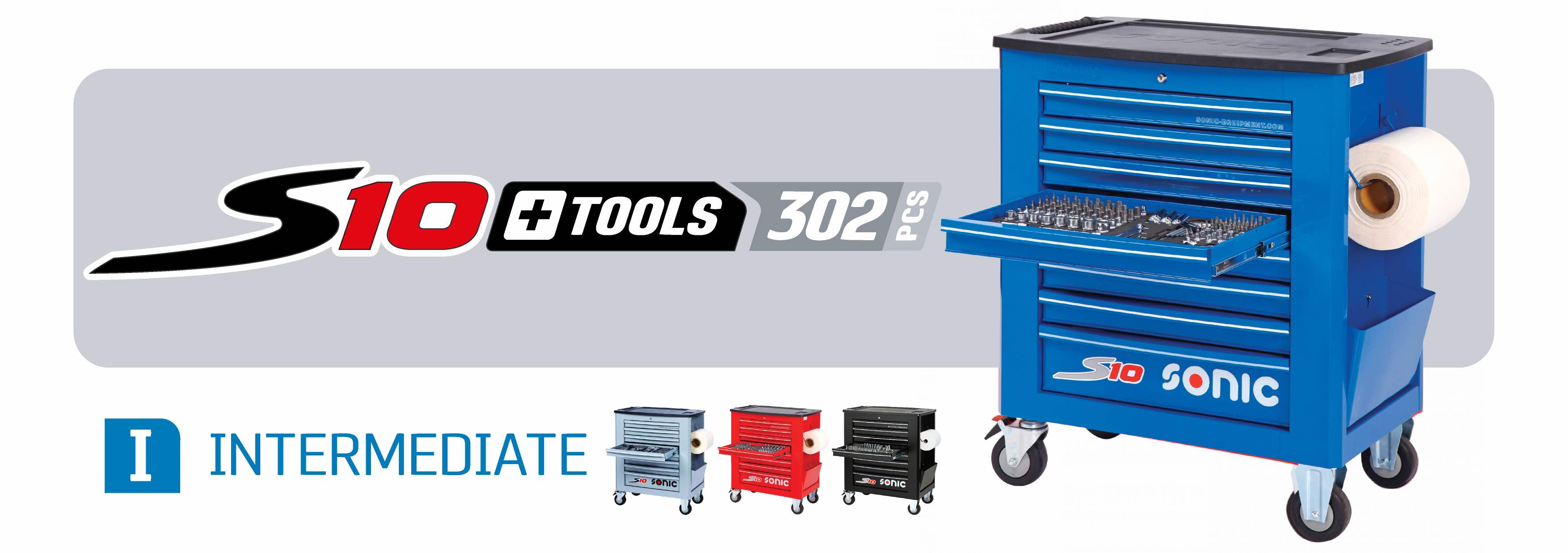 S10 toolbox with tools