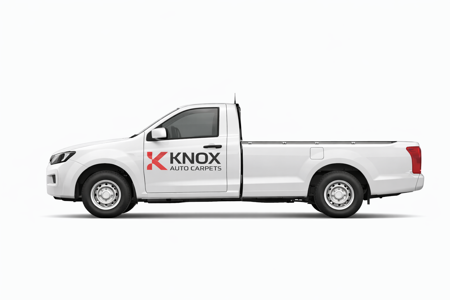 Single Cab Ute carpet layout