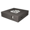 Brenta Outdoor Square Dark Grey Gas Fire Pit Table w/ Round Burner Kit, LB107042SB00000 Brenta Outdoor Square Dark Grey Gas Fire Pit Table w/ Round Burner Kit, LB107042SB00000