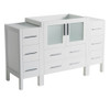 Torino 54" Modern Bathroom Cabinets, FCB62-123012