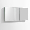 50" Wide x 26" Tall Bathroom Medicine Cabinet w/ Mirrors