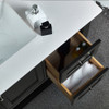 Manchester 36" Black Traditional Bathroom Vanity w/ Mirror
