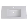 Torino 36" White Integrated Sink / Countertop