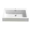 Alto 23" White Integrated Sink / Countertop