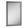 Manchester 20" Gray Traditional Bathroom Mirror Manchester 20" Gray Traditional Bathroom Mirror