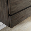 Formosa 36" Floor Standing Open Bottom Modern Bathroom Cabinet w/ Top & Sink