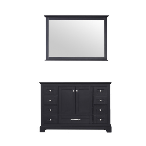 Dukes 48" Single Vanity, No Top and 46" Mirror