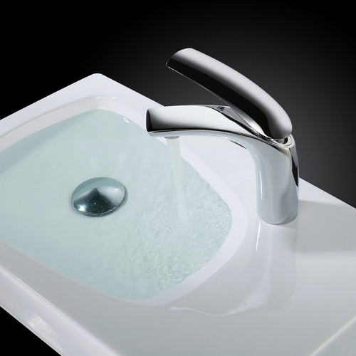 Single Handle Bathroom Vanity Faucet, 8001 017 01 - Chrome