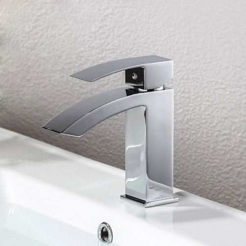 Single Handle Bathroom Vanity Faucet, 8001 013 01 - Chrome
