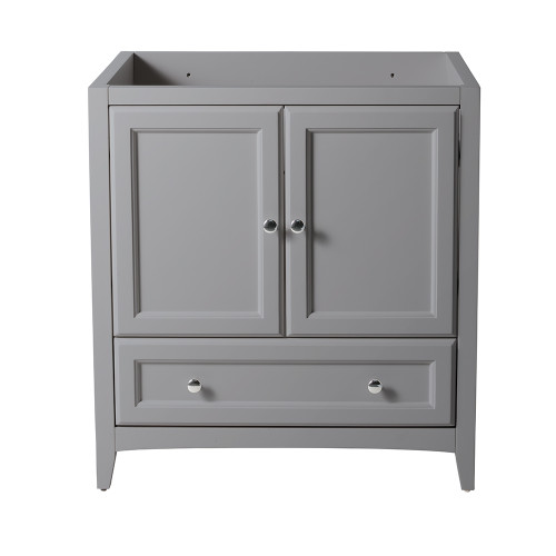 Oxford 30" Gray Traditional Bathroom Cabinet Oxford 30" Gray Traditional Bathroom Cabinet