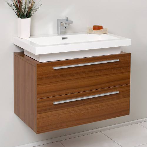 Medio 32" Modern Bathroom Cabinet w/ Vessel Sink, FCB8080-I