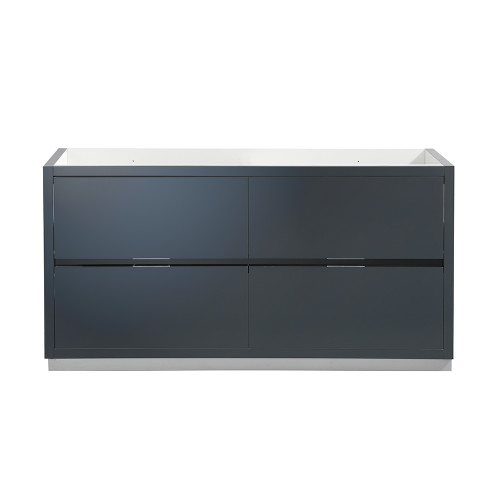 Valencia 60" Free Standing Double Sink Modern Bathroom Cabinet, FCB8460-D Valencia 60" Free Standing Double Sink Modern Bathroom Cabinet, FCB8460-D