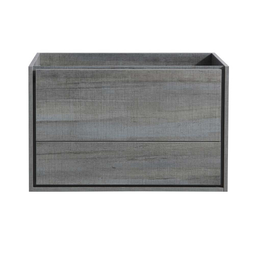 Catania 36" Wall Hung Modern Bathroom Cabinet, FCB9236