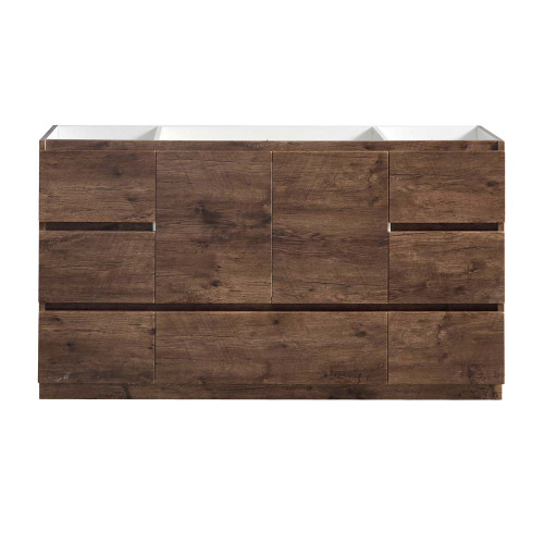 Lazzaro 60" Free Standing Modern Bathroom Cabinet, FCB9360-S