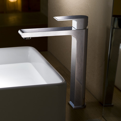 Allaro Single Hole Vessel Mount Bathroom Vanity Faucet, FFT9152CH - Chrome