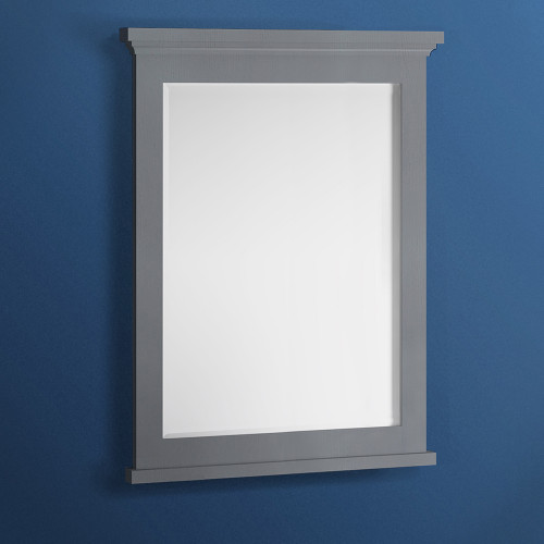 Windsor 30" Gray Textured Bathroom Mirror Windsor 30" Gray Textured Bathroom Mirror