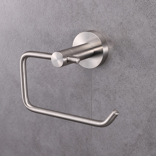 Bagno Nera Stainless Steel Toilet Paper Holder - Satin Nickel, LPH16152SN Bagno Nera Stainless Steel Toilet Paper Holder - Satin Nickel, LPH16152SN