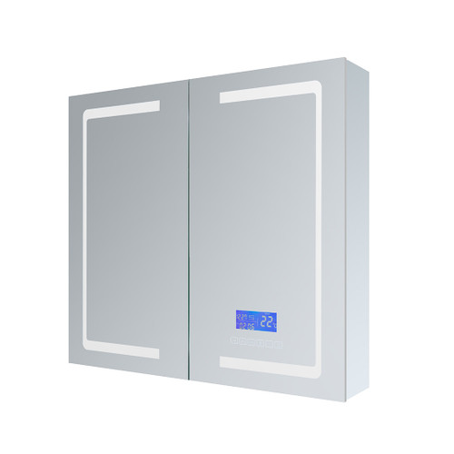 Bracciano 36" Wide x 32" Tall LED Medicine Cabinet w/ Defogger, LB3632LEDMC