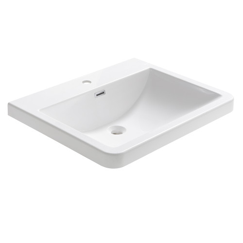 Milano 26" White Integrated Sink / Countertop Milano 26" White Integrated Sink / Countertop