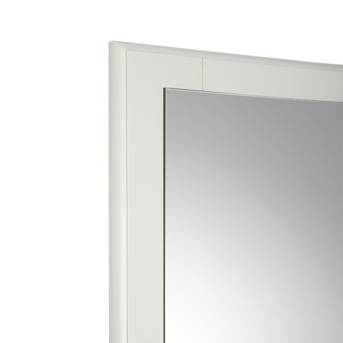 Oxford 26" Antique White Mirror Oxford 26" Antique White Mirror