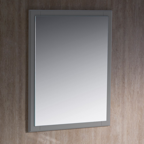 Oxford 26" Gray Mirror Oxford 26" Gray Mirror