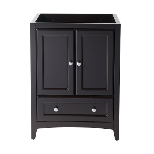 Oxford 24" Espresso Traditional Bathroom Cabinet Oxford 24" Espresso Traditional Bathroom Cabinet