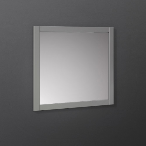 Manchester 30" Gray Traditional Bathroom Mirror Manchester 30" Gray Traditional Bathroom Mirror