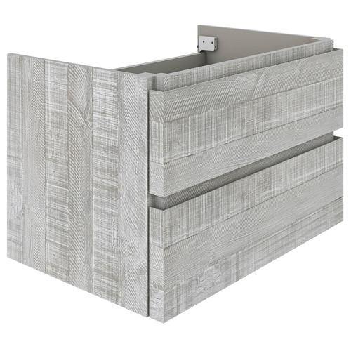 Formosa 53" Wall Hung Modern Bathroom Cabinet in Ash