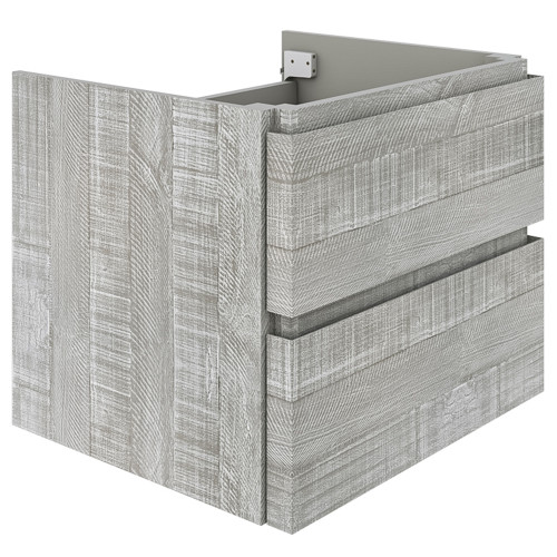 Formosa 47" Wall Hung Modern Bathroom Cabinet in Ash