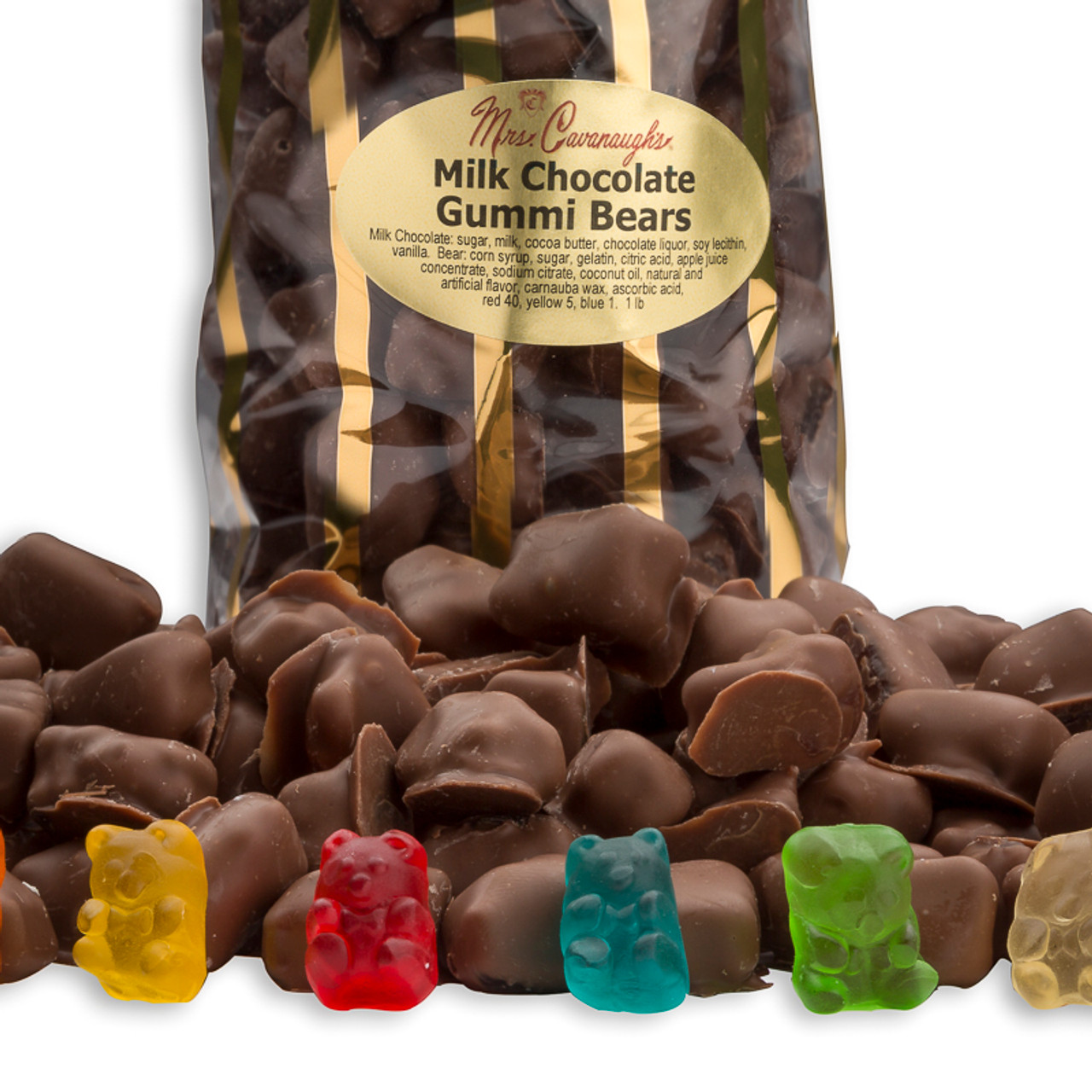 Chocolate Covered Gummi Bears - Pick'n'Mix
