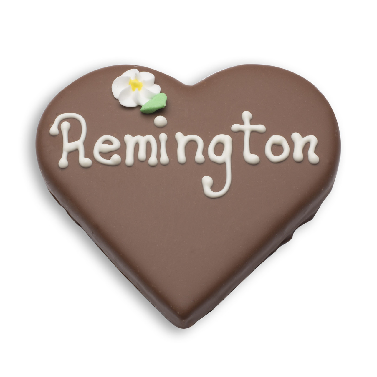 Personalized Chocolate Heart - 7 oz | Mrs. Cavanaugh's Chocolates
