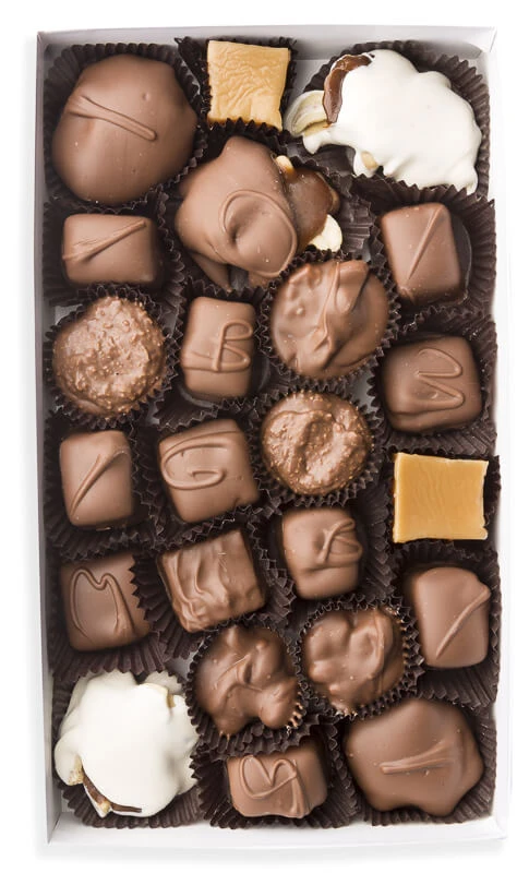 Mrs. Cavanaugh's Chocolate Nuts and Chews assortment