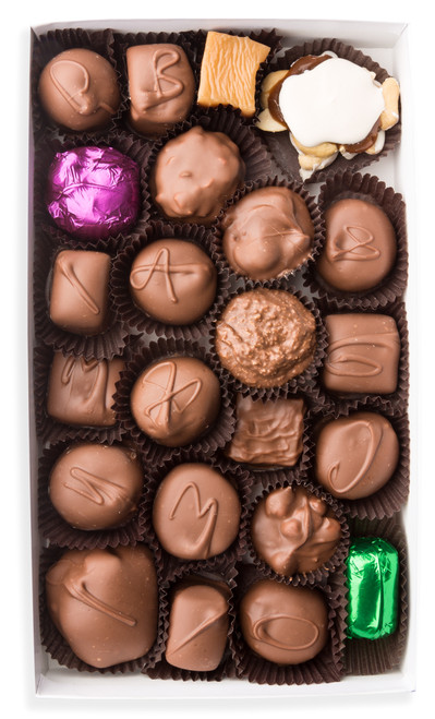 milk chocolate assortment box