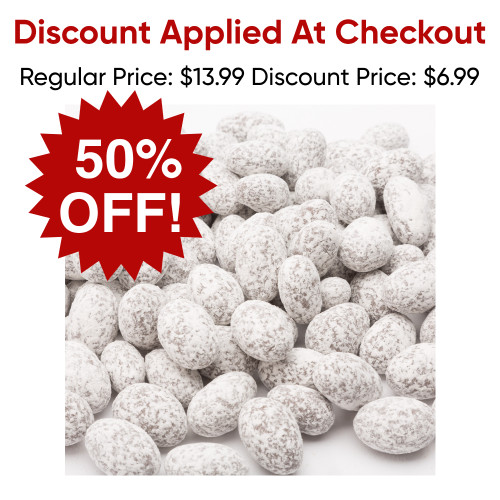 1 lb Dusted Toffee Almonds 