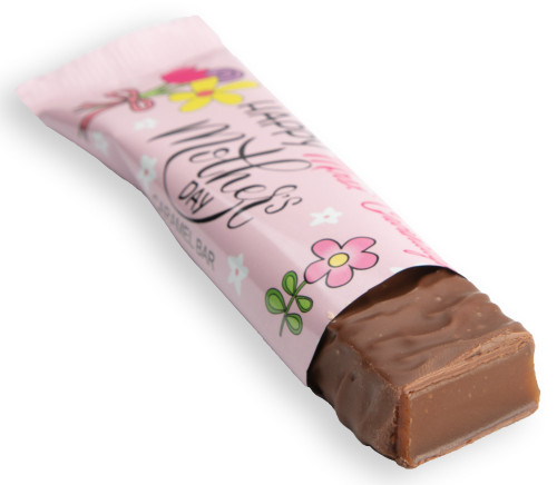 Mother's Day Caramel Bar - 1.8 oz (qty discounts avail.)