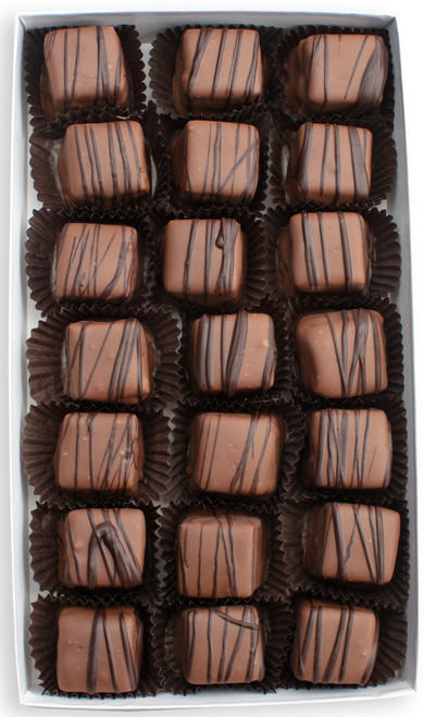 George (Peanut Butter Nougat with Caramel & Peanuts)