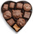 8 oz Nuts and Chews Assortment in a heart shaped box 