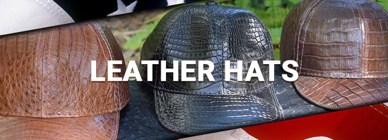 HATS - EXOTIC LEATHER