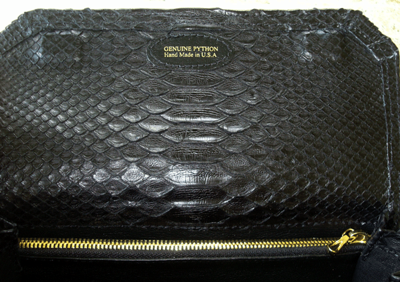 J. Markell Python Chain Strap Bag