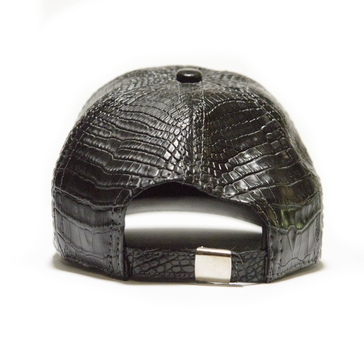 CUSTOMIZED AUDI CAP with genuine ALLIGATOR skin