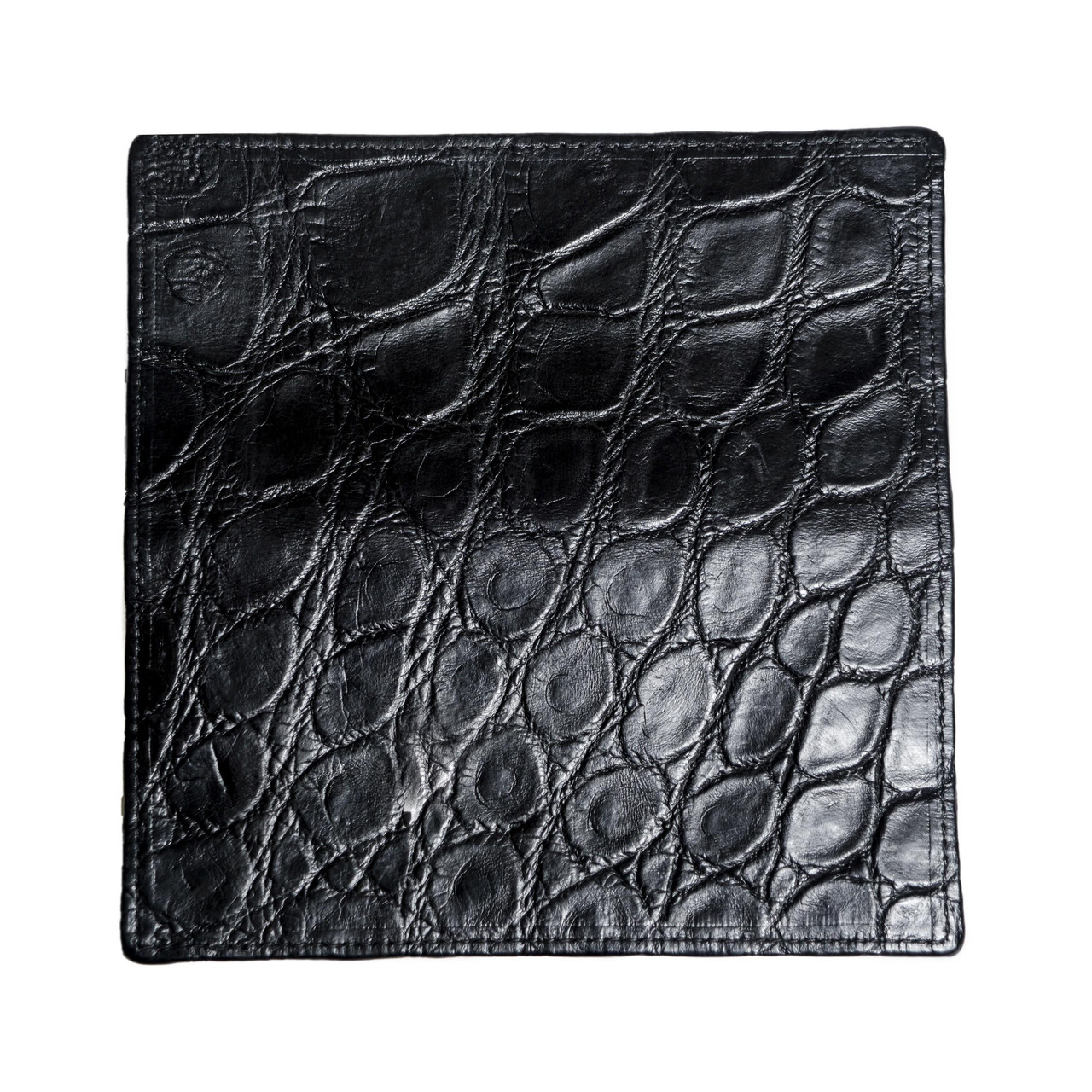 Black Alligator Long Wallet - Alligator Jakes