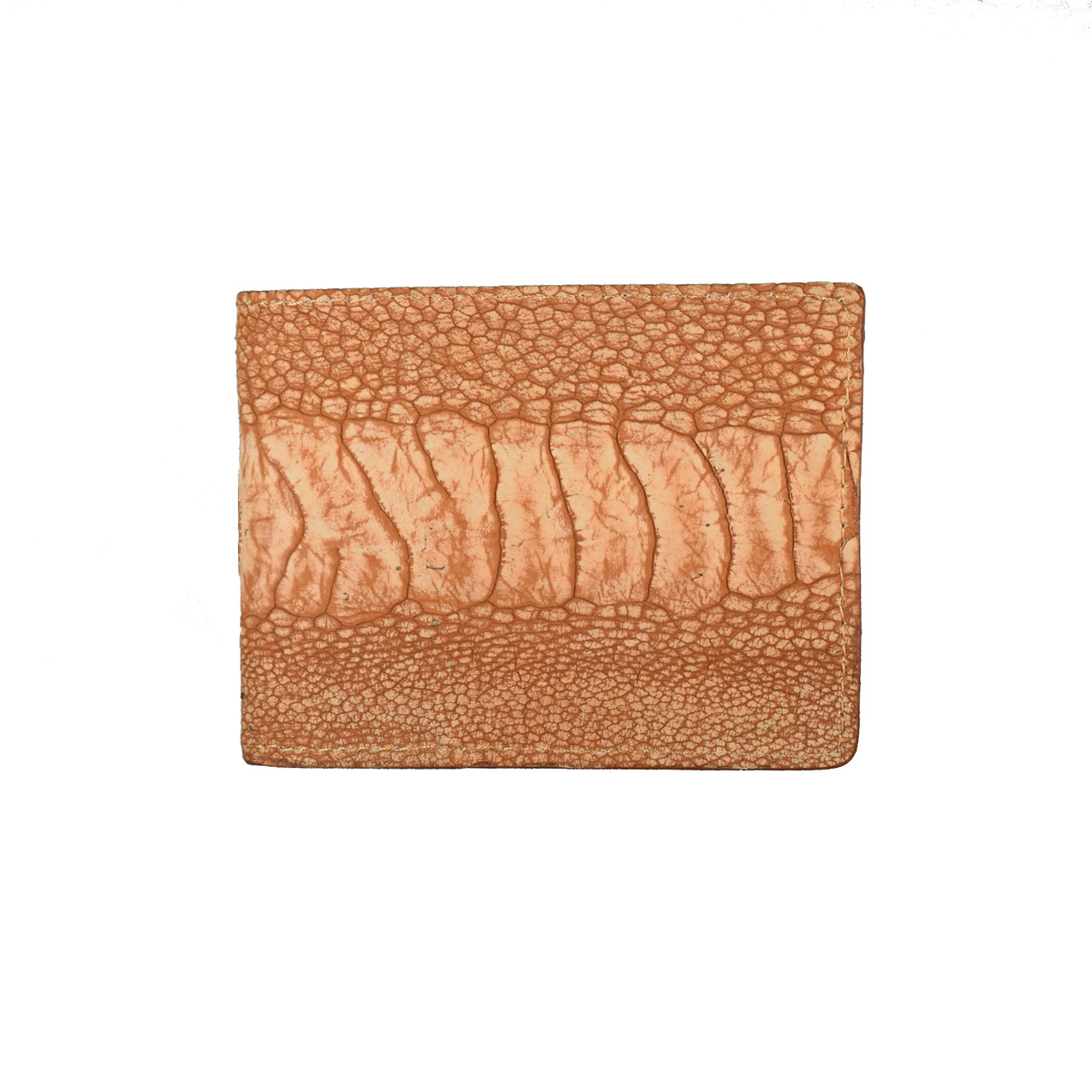 Exotic Ostrich Leg Slimplistic Wallet (Chocolate) – MSTRMND