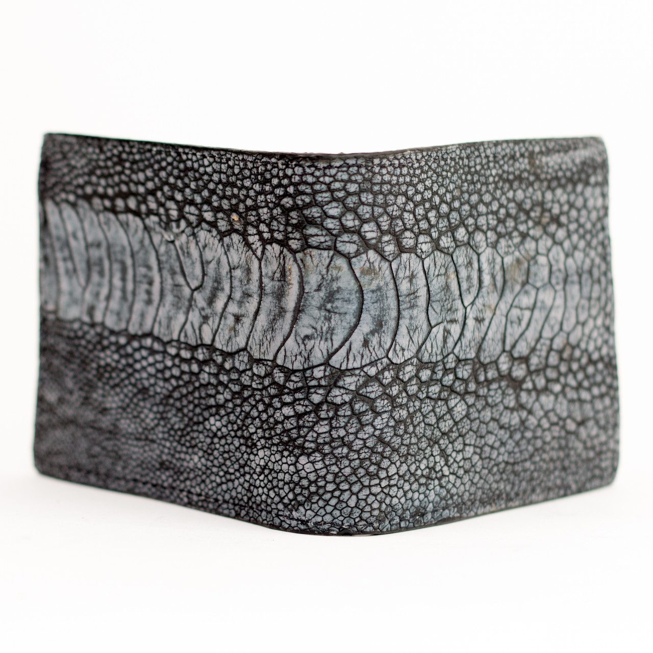 Genuine Ostrich Leg Skin Leather Hide Craft Nature Leather Whole Piece  Craft Material for Wallet Handbag Decoration（Dark Brown）