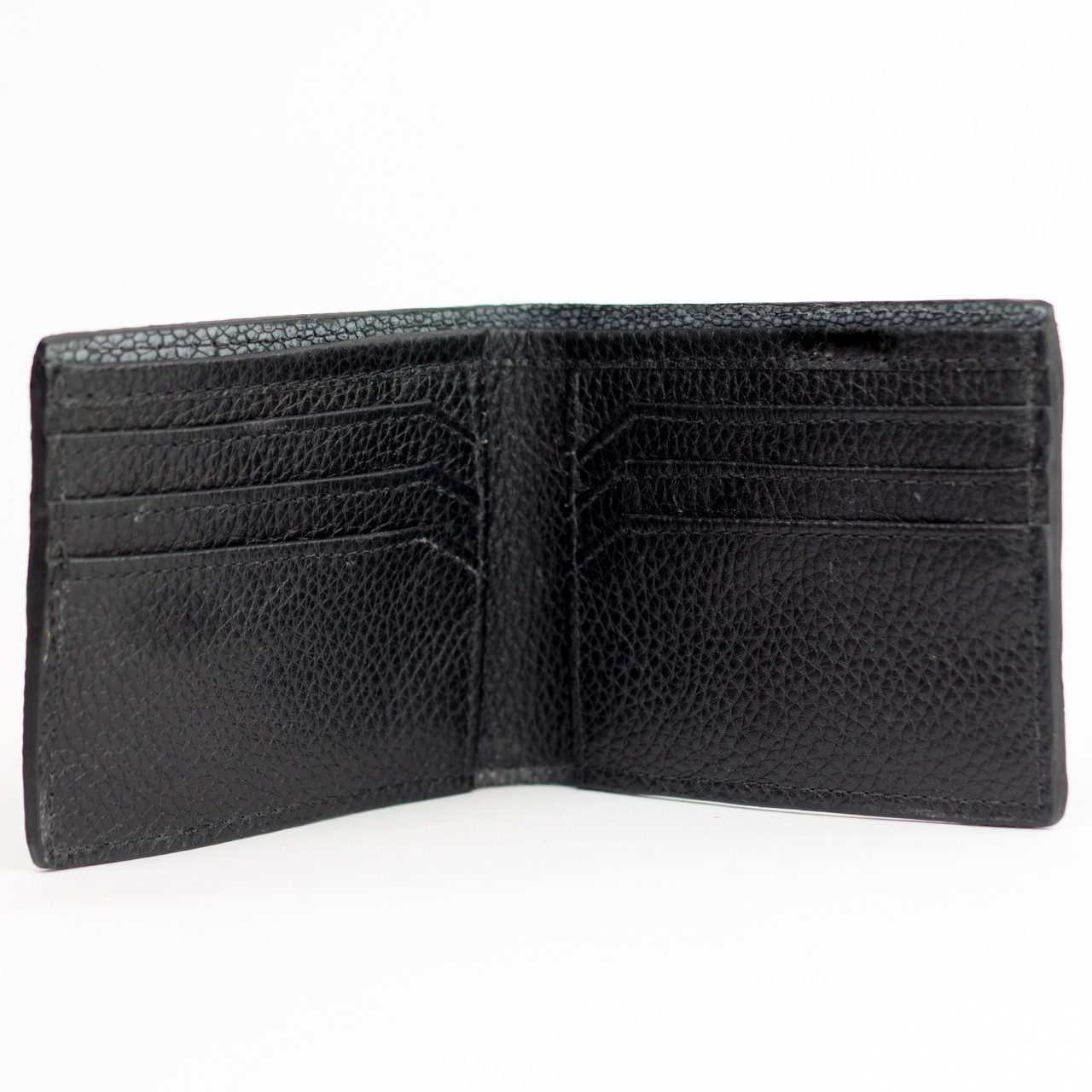 Ostrich Leg Wallet With Bison Leather Interior
