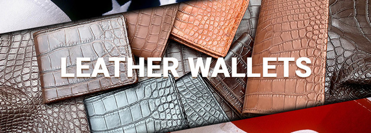 BURGUNDY Genuine CrocodileAlligator Skin Leather Long Wallet Card Holder  Money