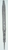 GUITAR STRAP - GENUINE PYTHON - SILVER METALLIC - 3"